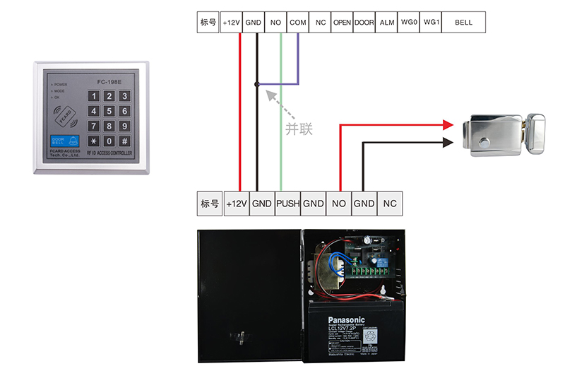 門禁電源應用場合