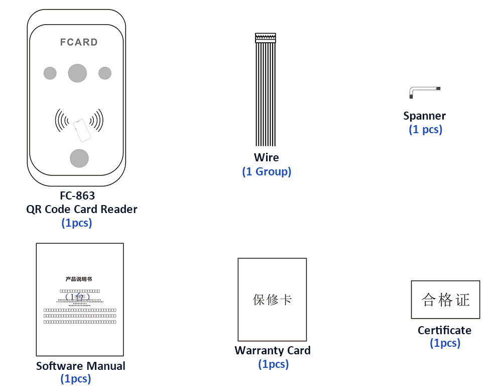 QR Code Reader Accessories